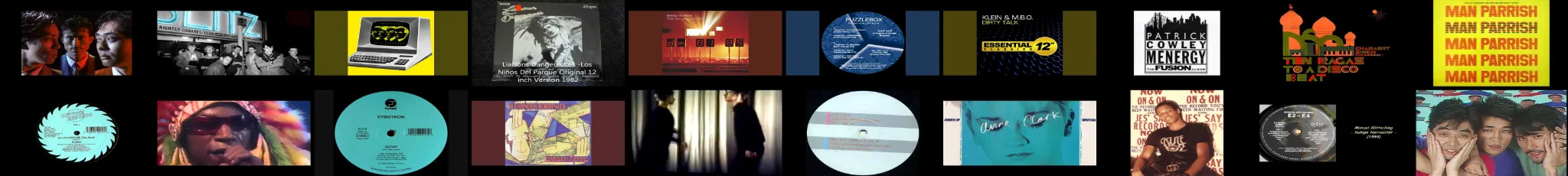 Teaser image of the Synth-Pop & Machine-Funk playlist from Electronic Music Volume 02